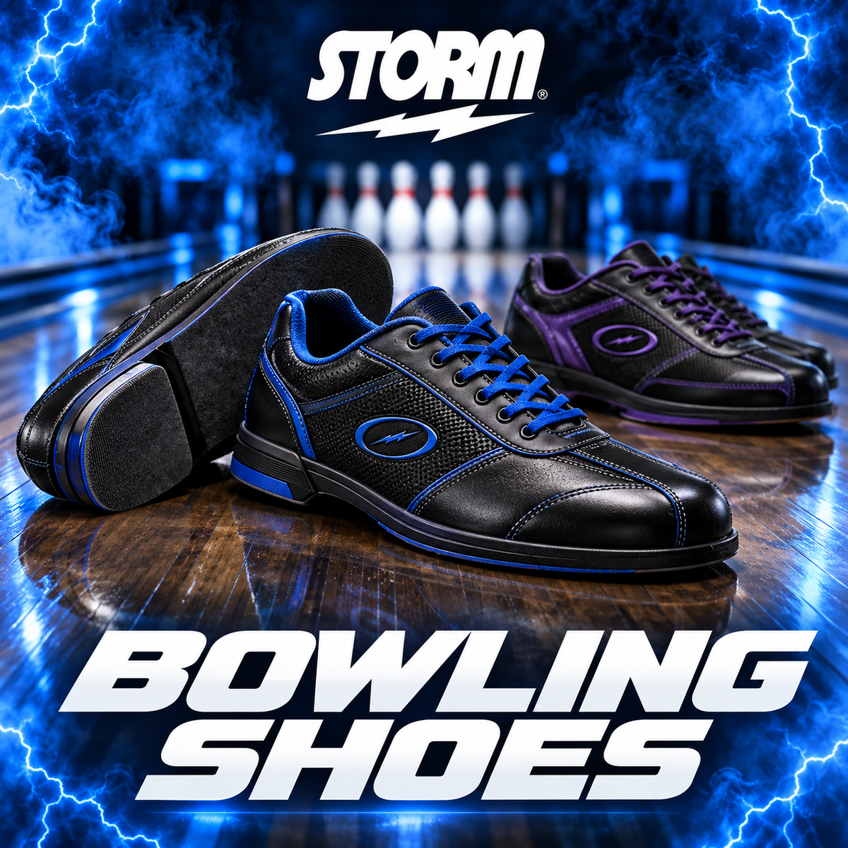 Bowling Shoes with Storm branding